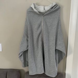 Grey Hoodie Dress